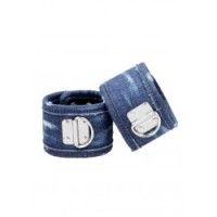 Cavigliere erotiche denim blu