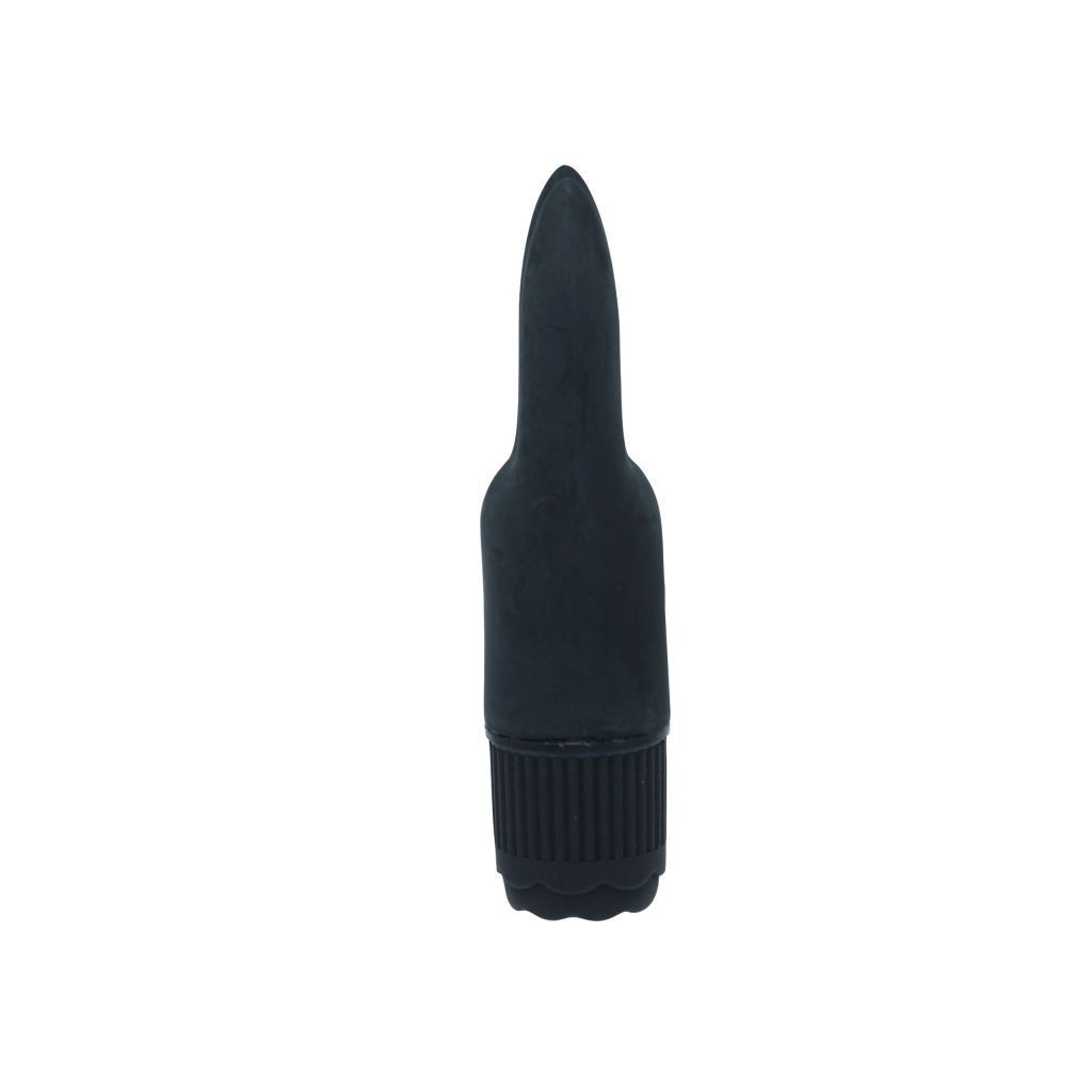 Vibratore vaginale clitoride silicone nero