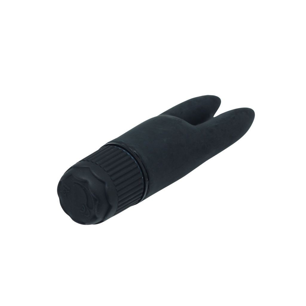 Vibratore vaginale clitoride silicone nero