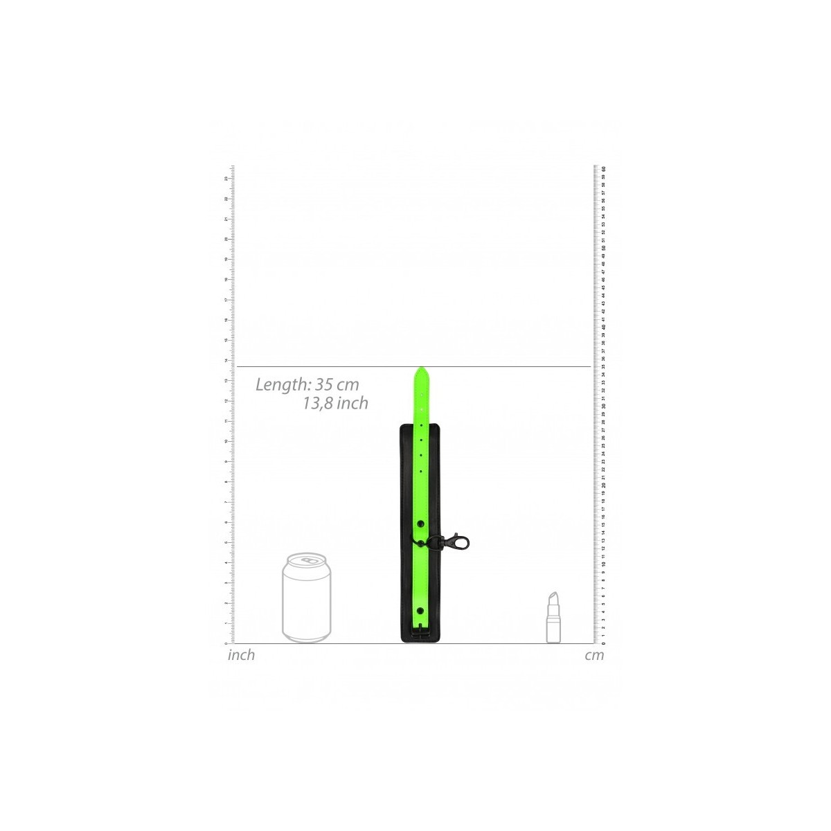 Cavigliere costrittive fluo verde/nero