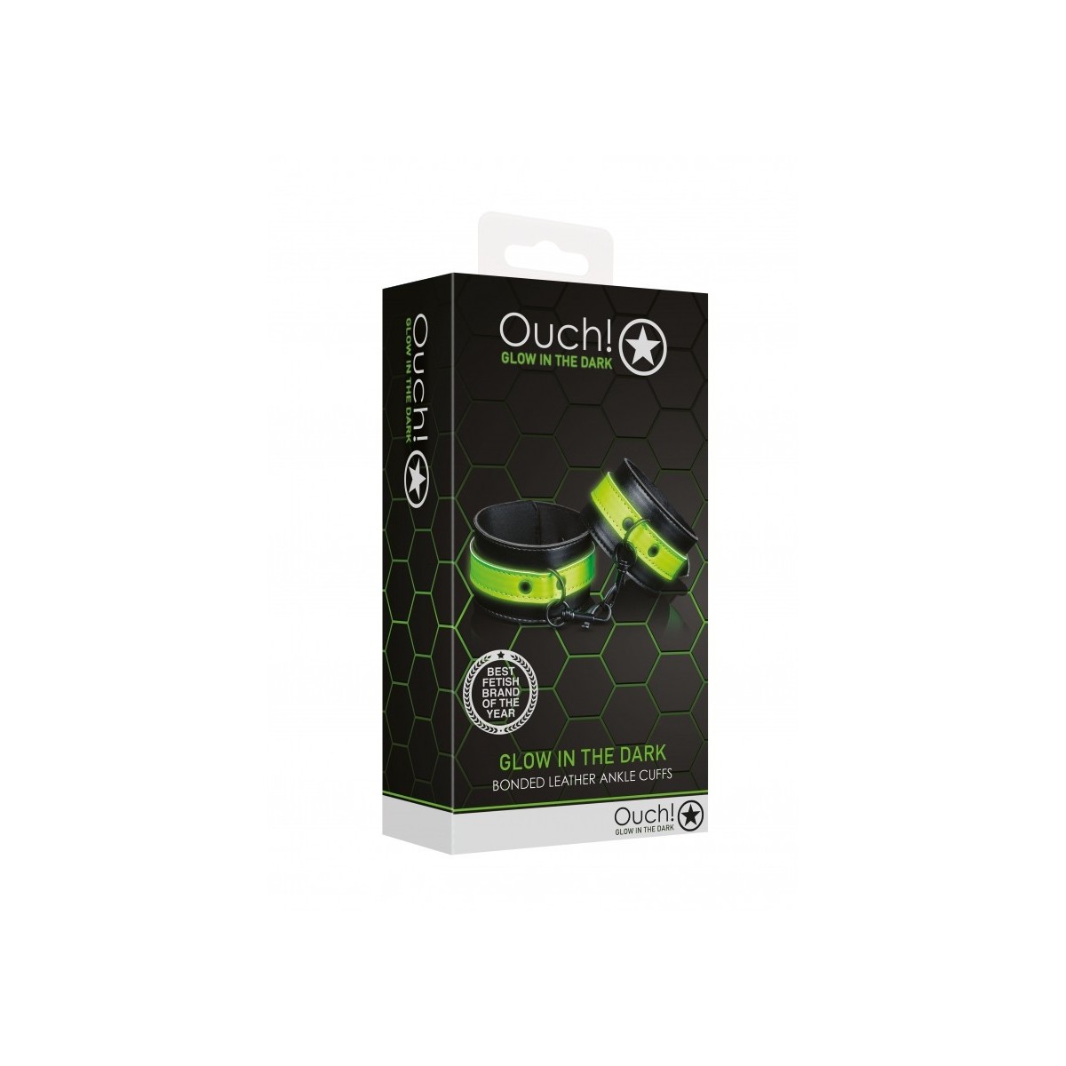 Cavigliere costrittive fluo verde/nero