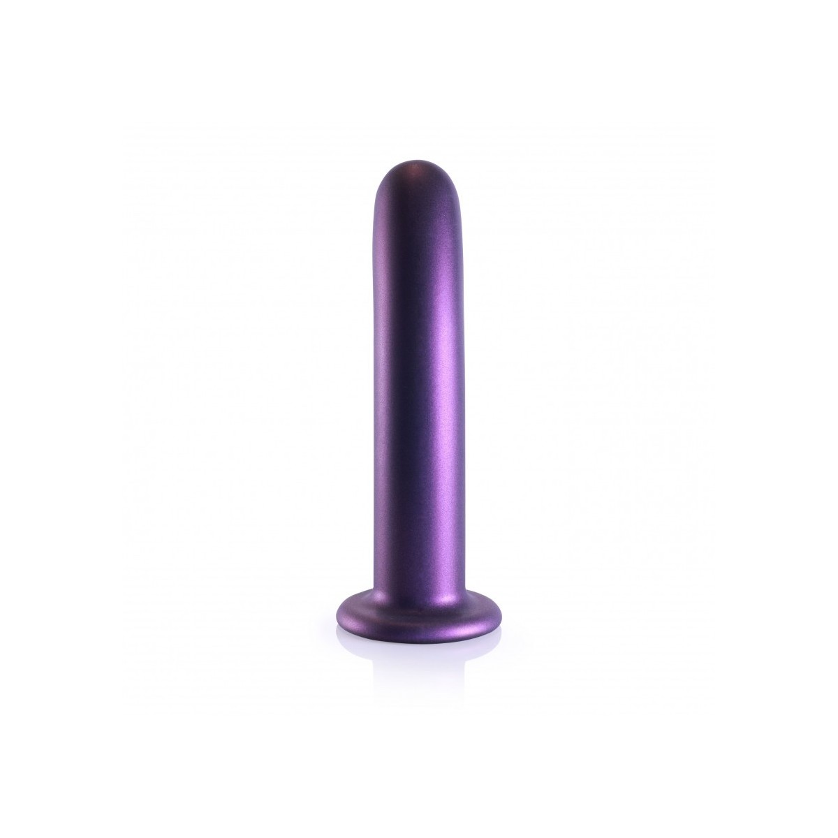 Dildo ventosa liscio punto G 17.5 cm Purple