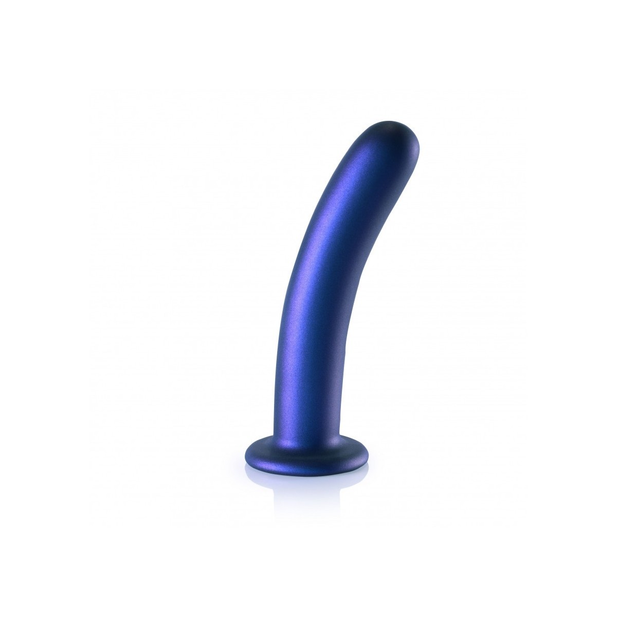 Dildo ventosa liscio punto G 17.5 cm Blue