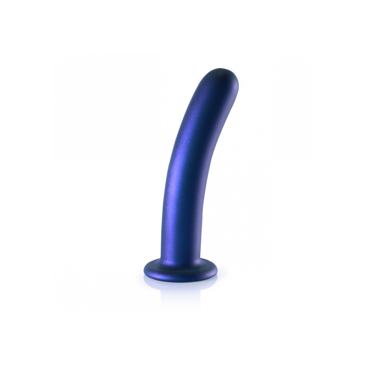 Dildo ventosa liscio punto G 17.5 cm Blue