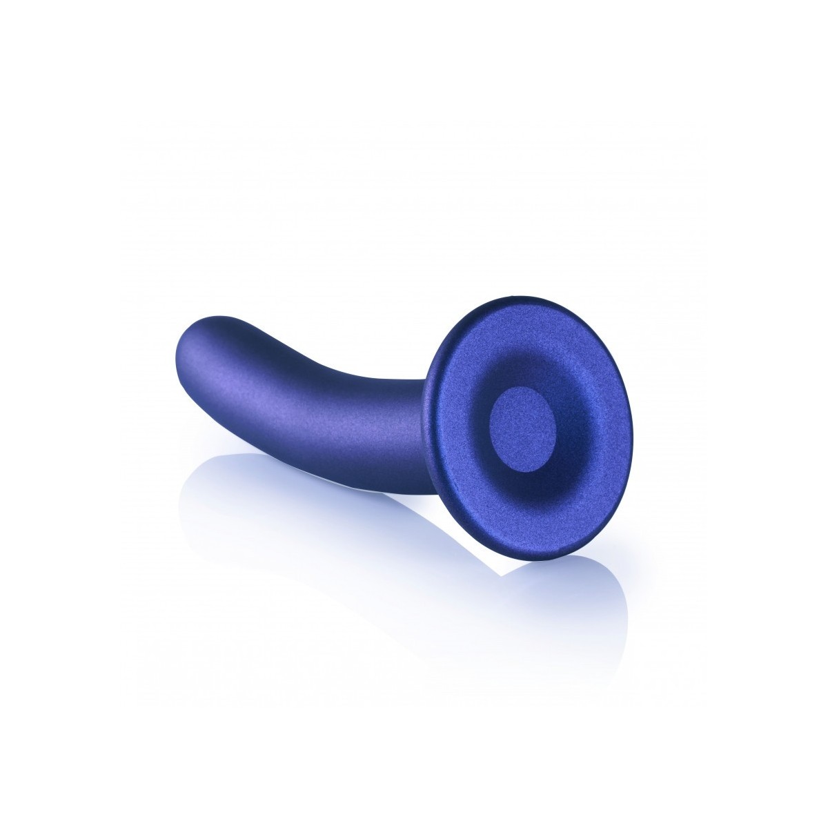 Dildo ventosa liscio punto G 17.5 cm Blue