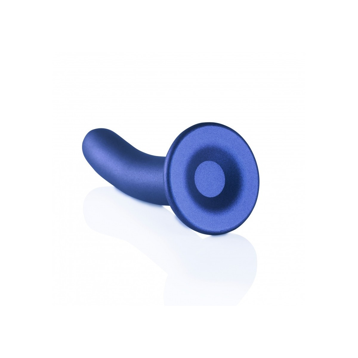 Dildo ventosa liscio punto G 15 cm Blue