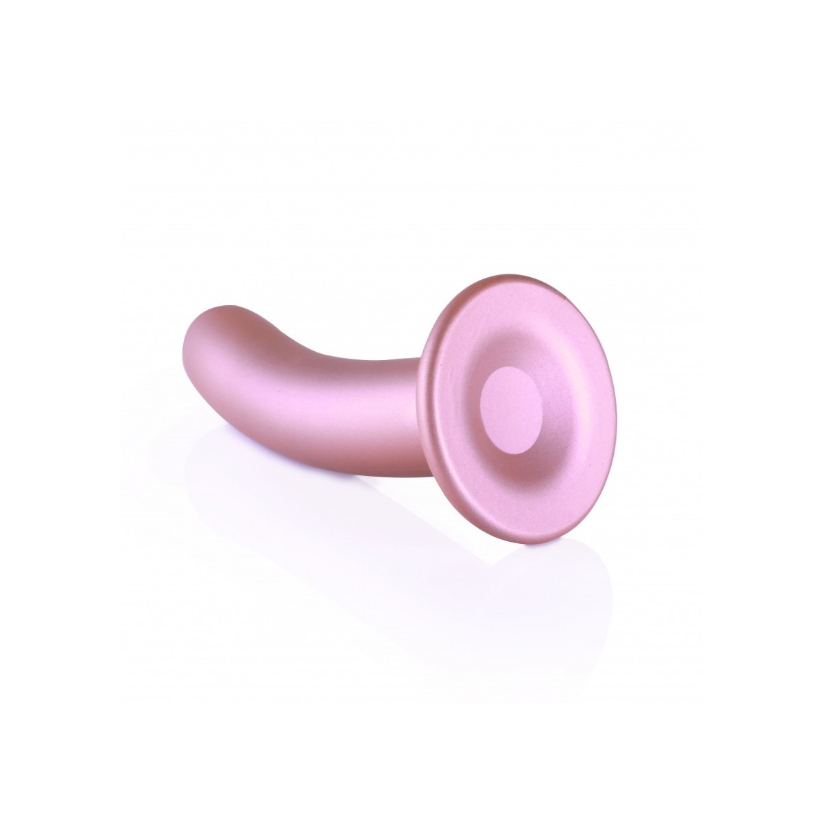 Dildo ventosa liscio punto G 15 cm Rose Gold