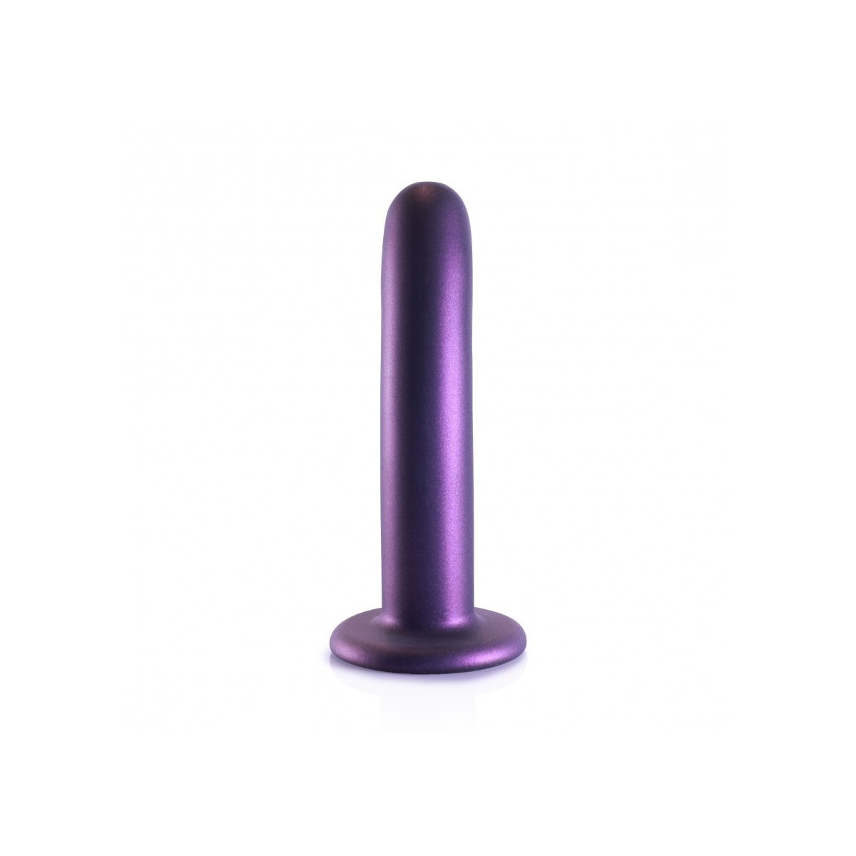 Dildo ventosa liscio punto G 15 cm Purple