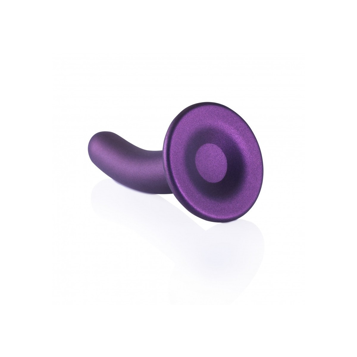 Dildo ventosa liscio punto G 15 cm Purple