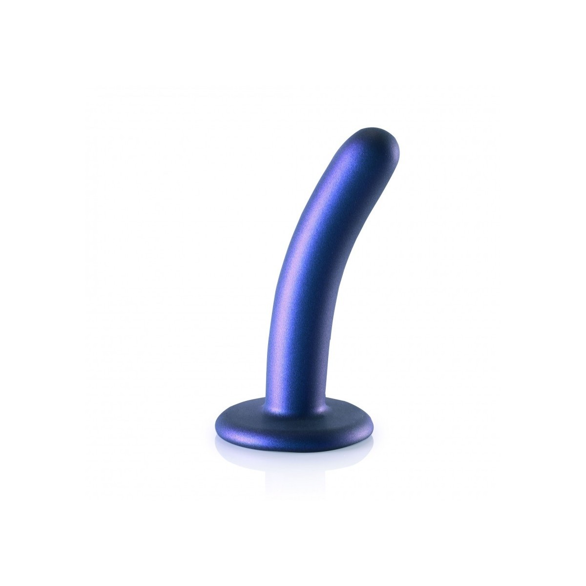 Dildo ventosa liscio punto G 12.5 cm Blue