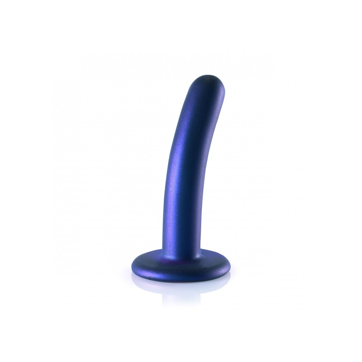 Dildo ventosa liscio punto G 12.5 cm Blue