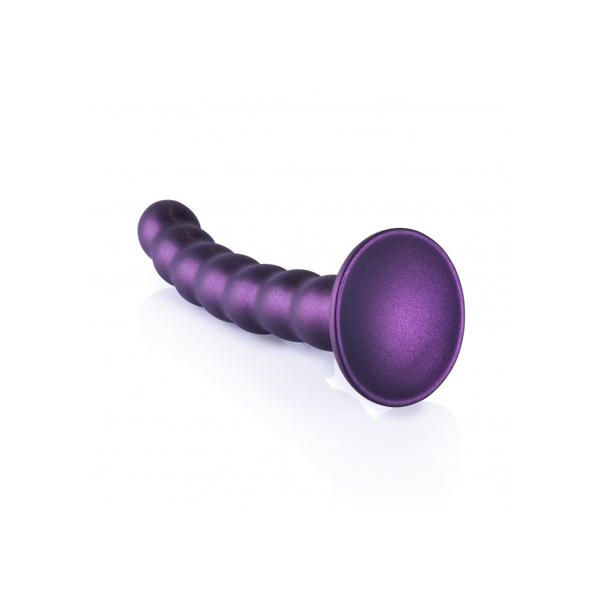 Dildo ventosa sfere punto G 17 cm Purple