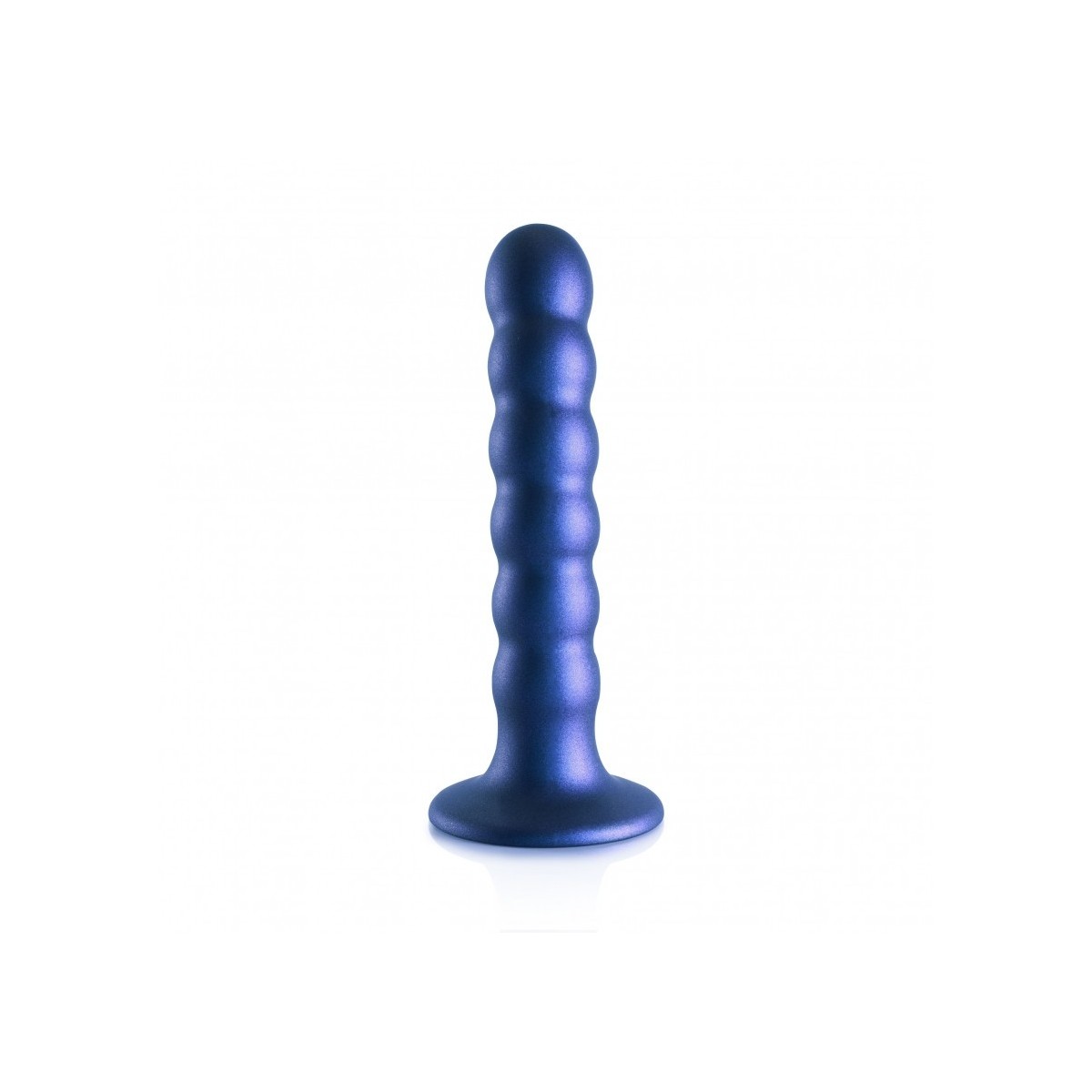 Dildo ventosa sfere punto G 13 cm Blue