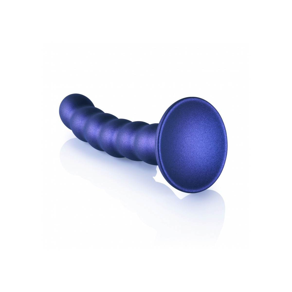 Dildo ventosa sfere punto G 13 cm Blue