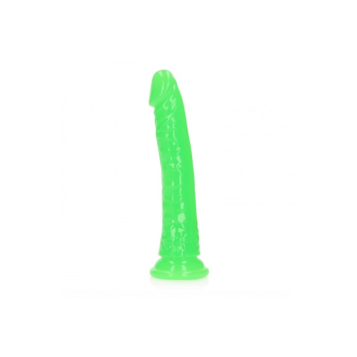 Fallo realistico Slim 20 cm verde fluo