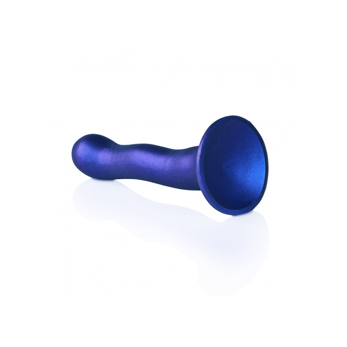 Dildo ventosa curvy punto G 18 cm Blue