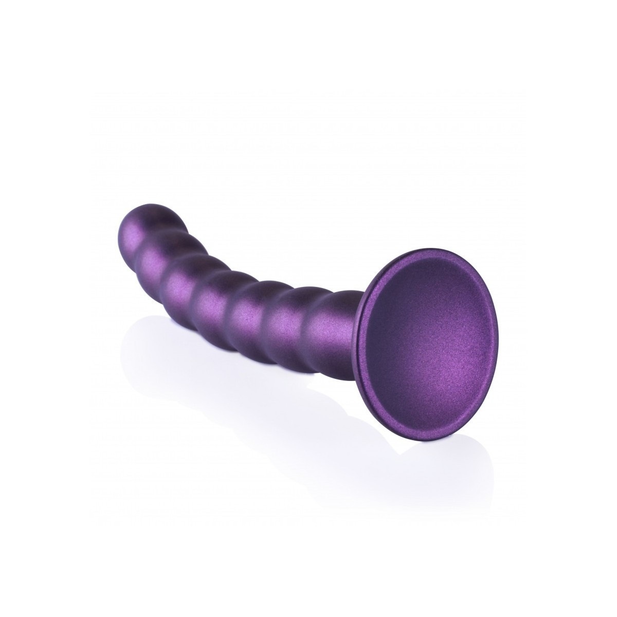 Dildo ventosa sfere punto G 21 cm Purple