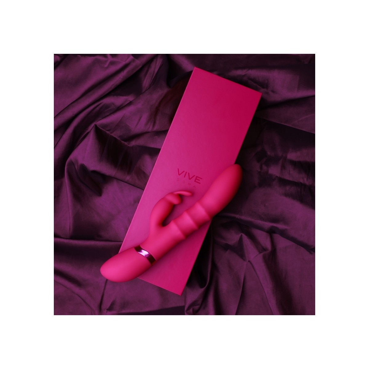 Vibratore rabbit Stimulating Vibrating fucsia