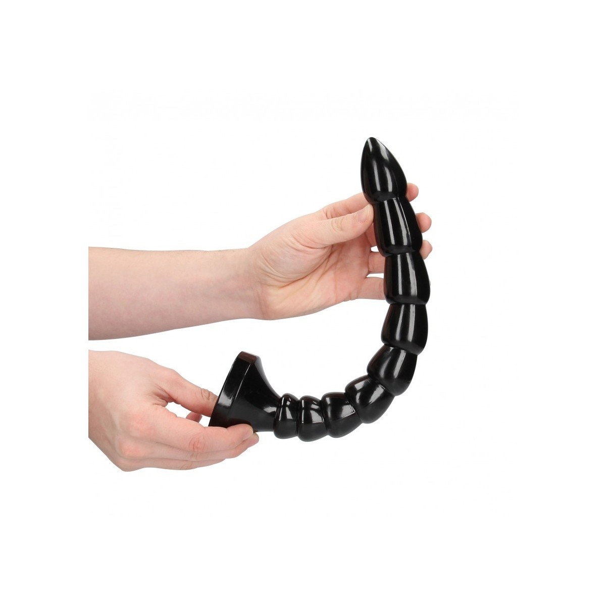 Fallo anale Stacked Anal Snake 30 cm nero