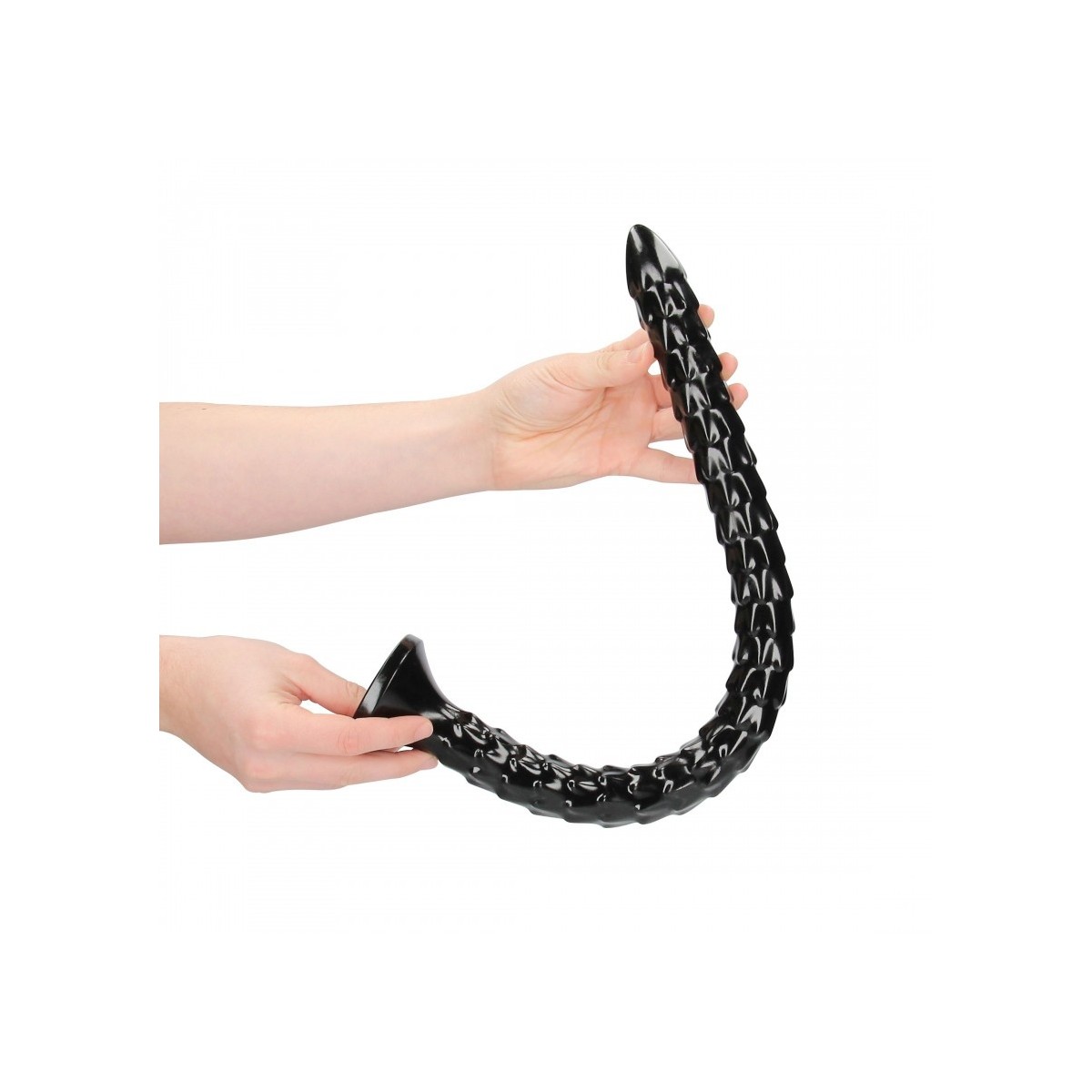 Fallo anale Scaled Anal Snake 50 cm nero