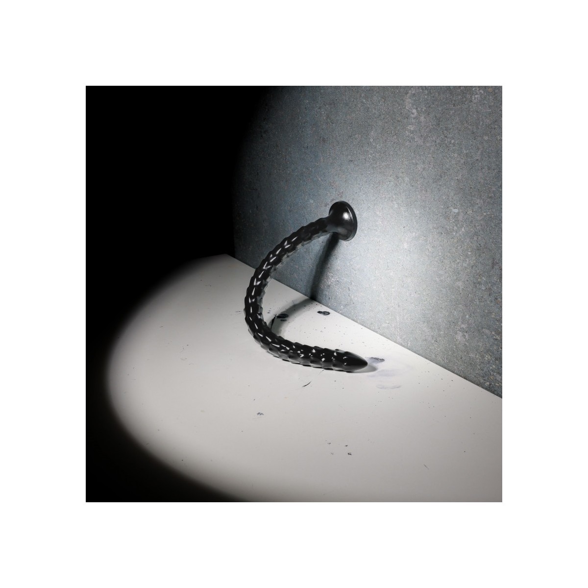 Fallo anale Scaled Anal Snake 50 cm nero