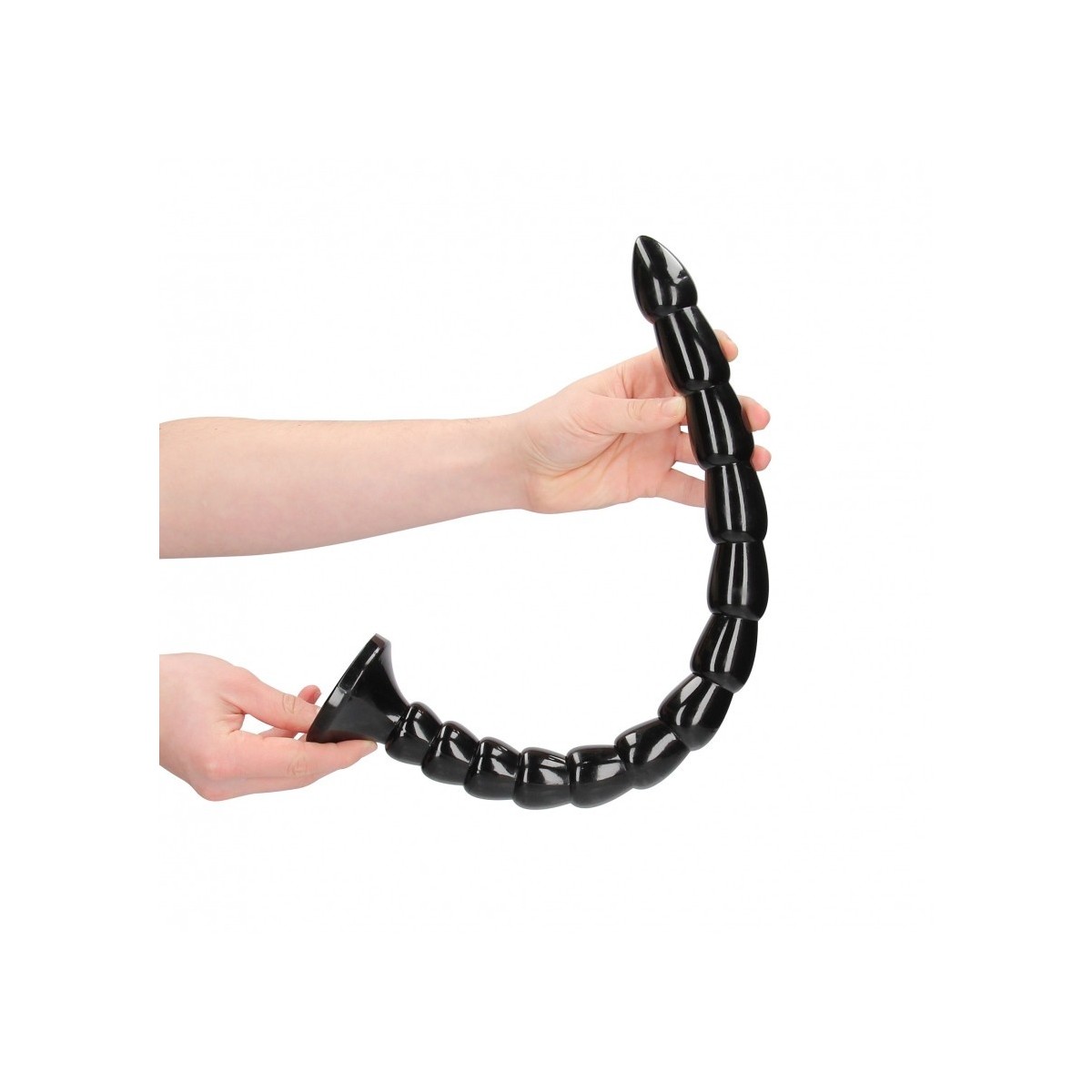 Fallo anale Stacked Anal Snake 50 cm nero