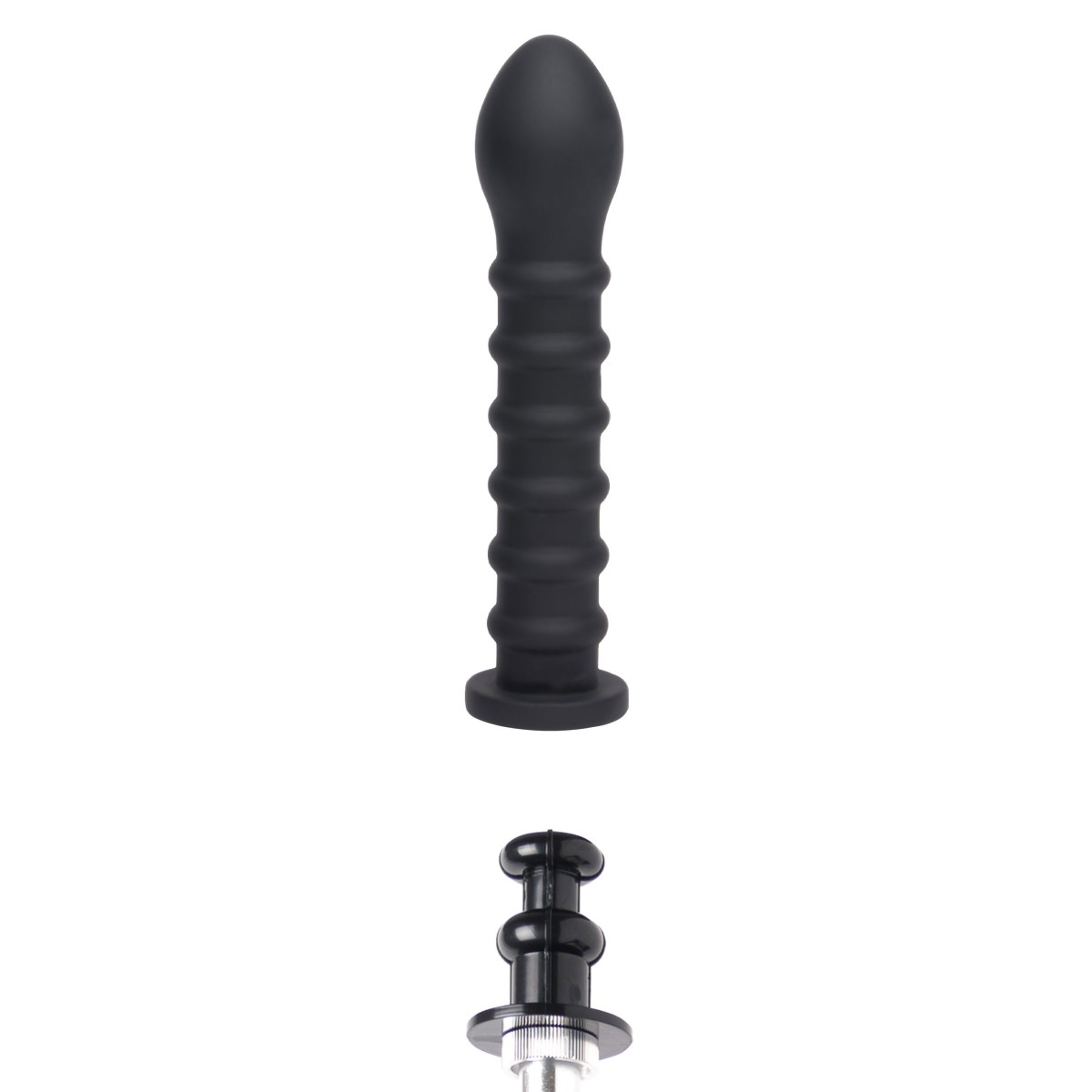 Fallo per macchina del sesso Ribbed Dong 19cm