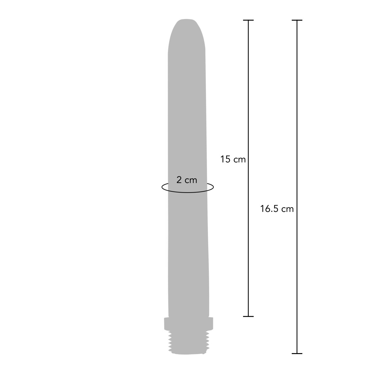 Accessorio per doccia anale The Drizzle 15cm