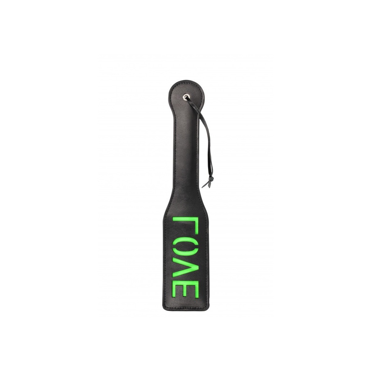 Sculacciatore Love Paddle nero/verde fluo