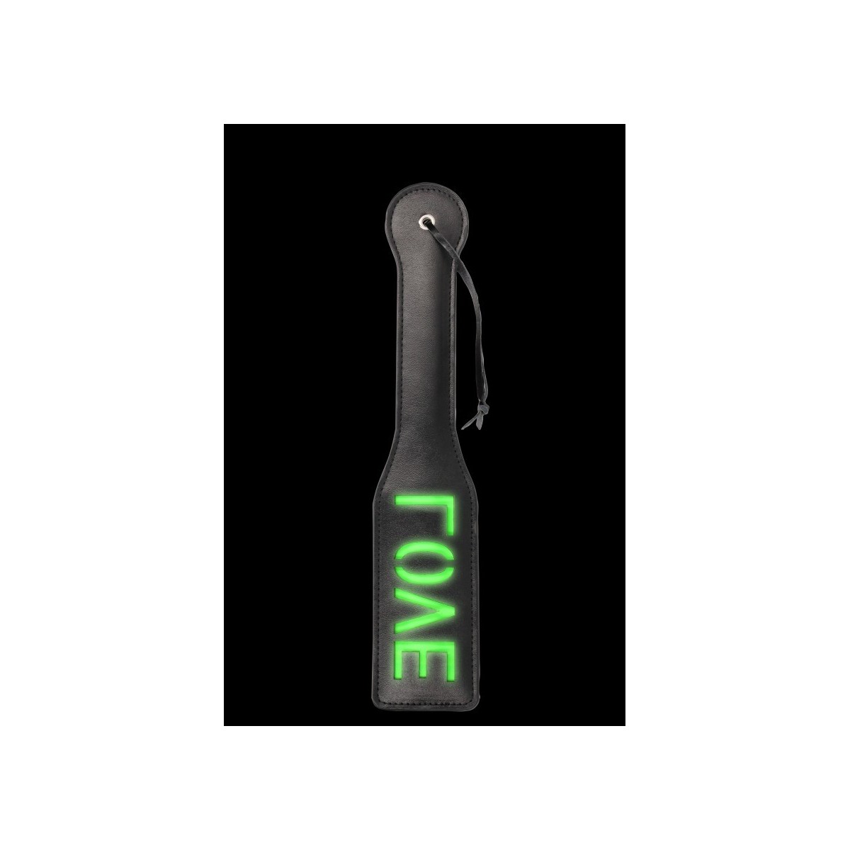 Sculacciatore Love Paddle nero/verde fluo