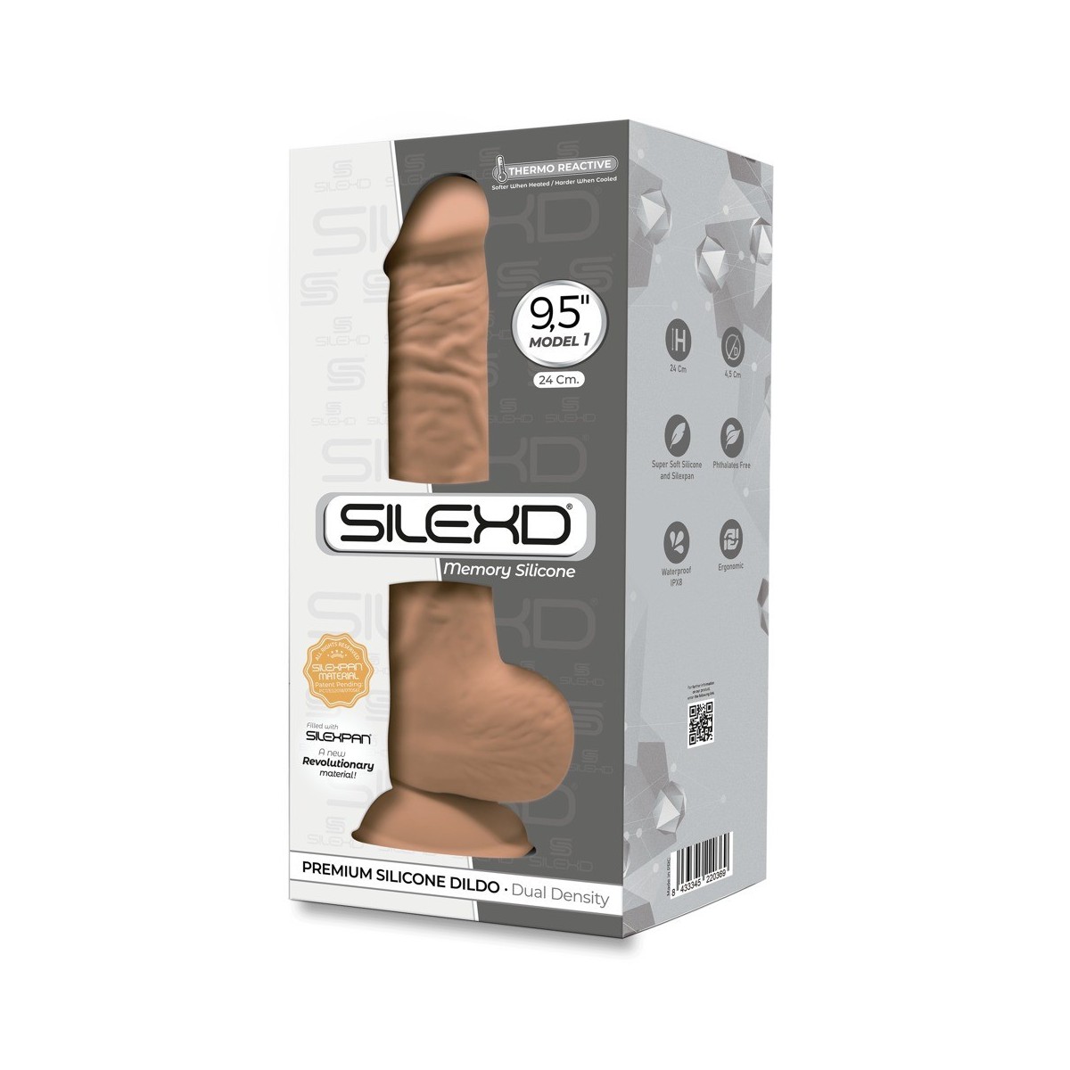 Dildo realistico SILEXD Model 1 24 cm carne