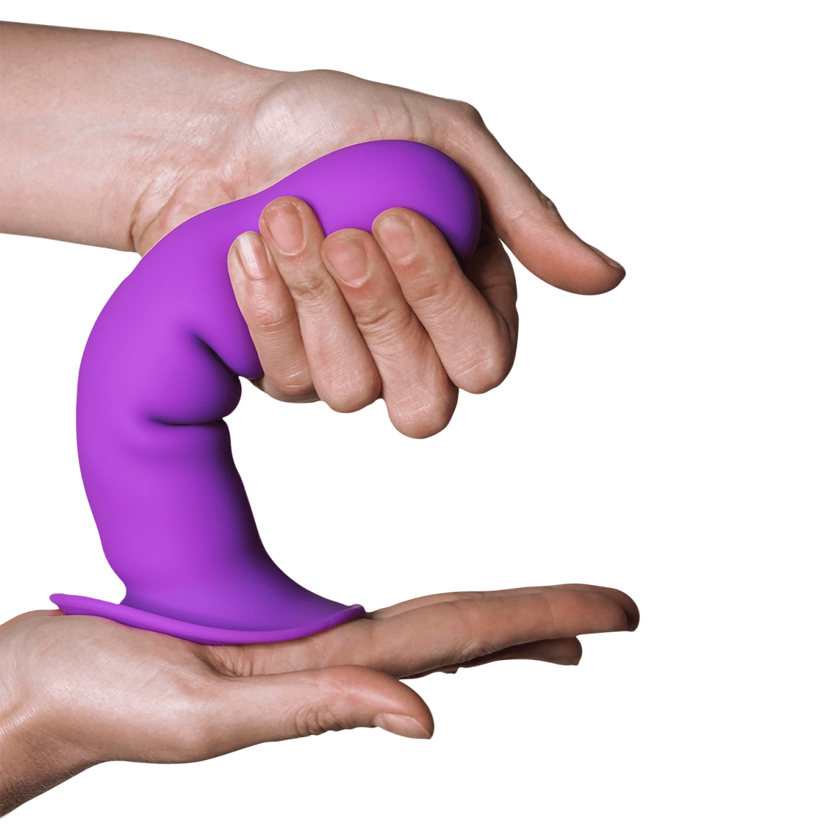 Dildo vibrante con ventosa viola Hitsens 3