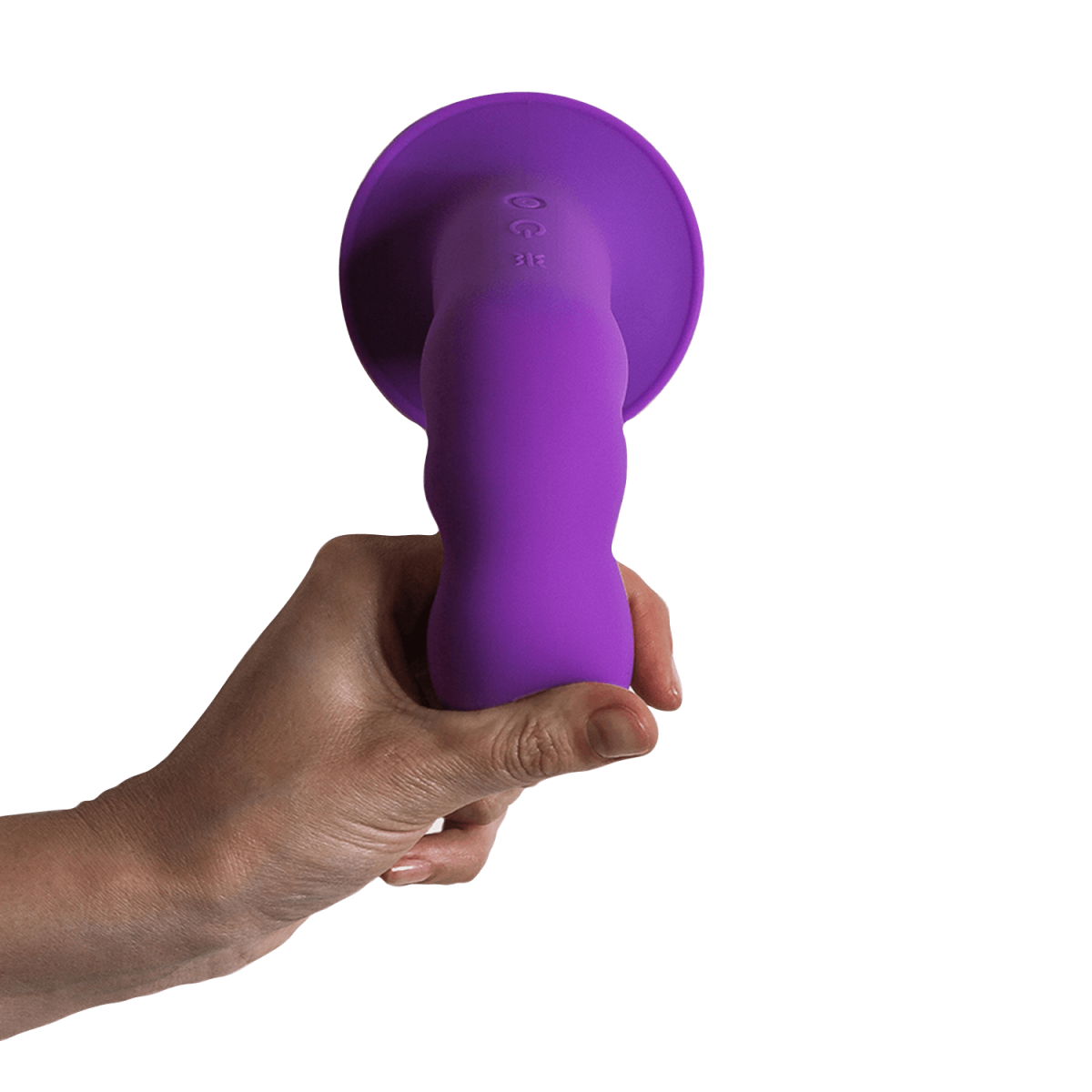 Dildo vibrante con ventosa viola Hitsens 3