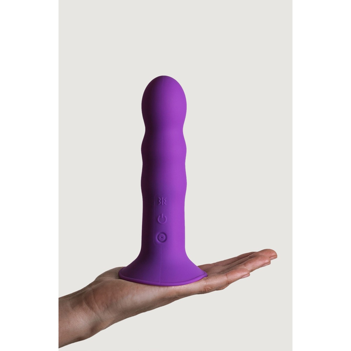 Dildo vibrante con ventosa viola Hitsens 3