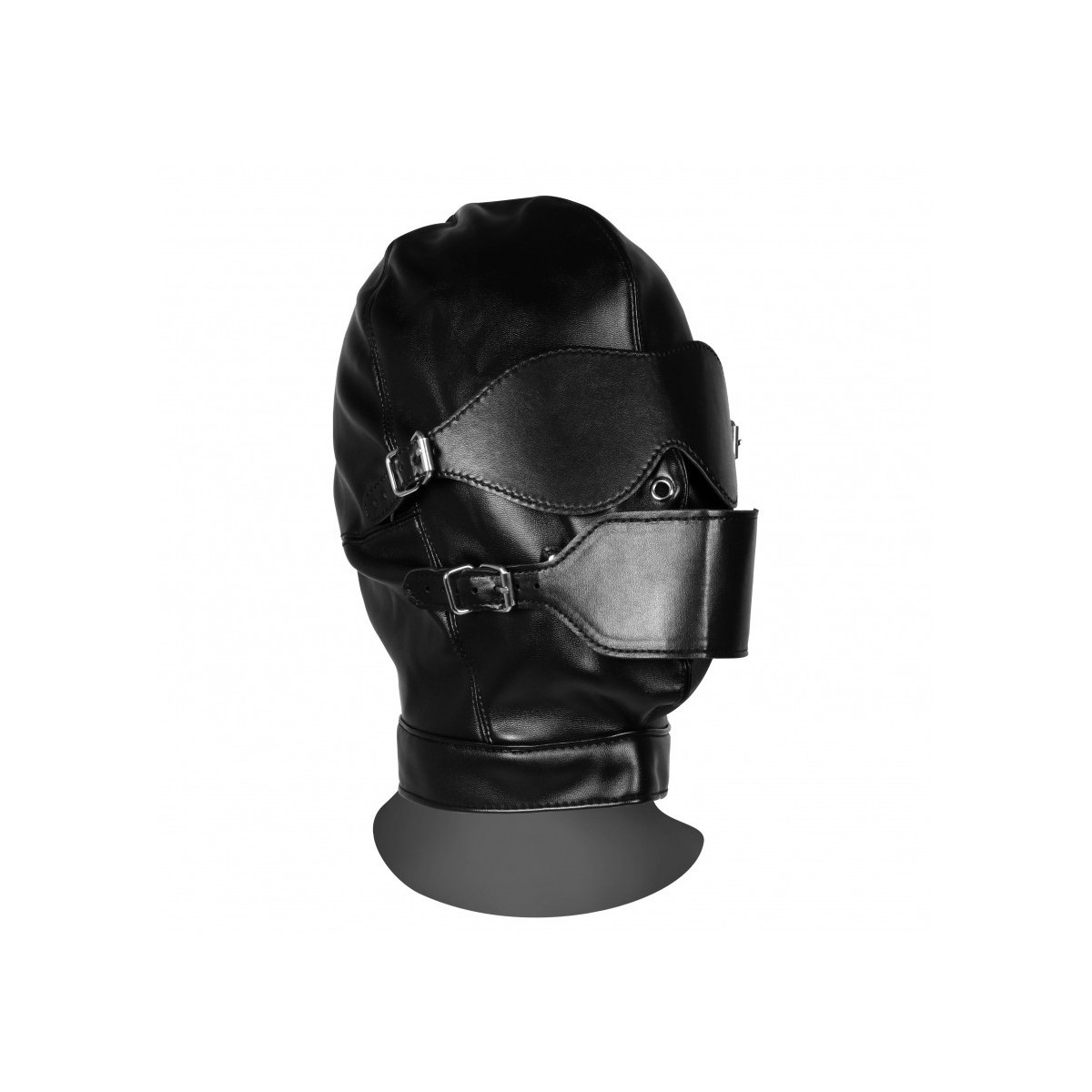 Maschera BDSM con morso Breathable Ball nera