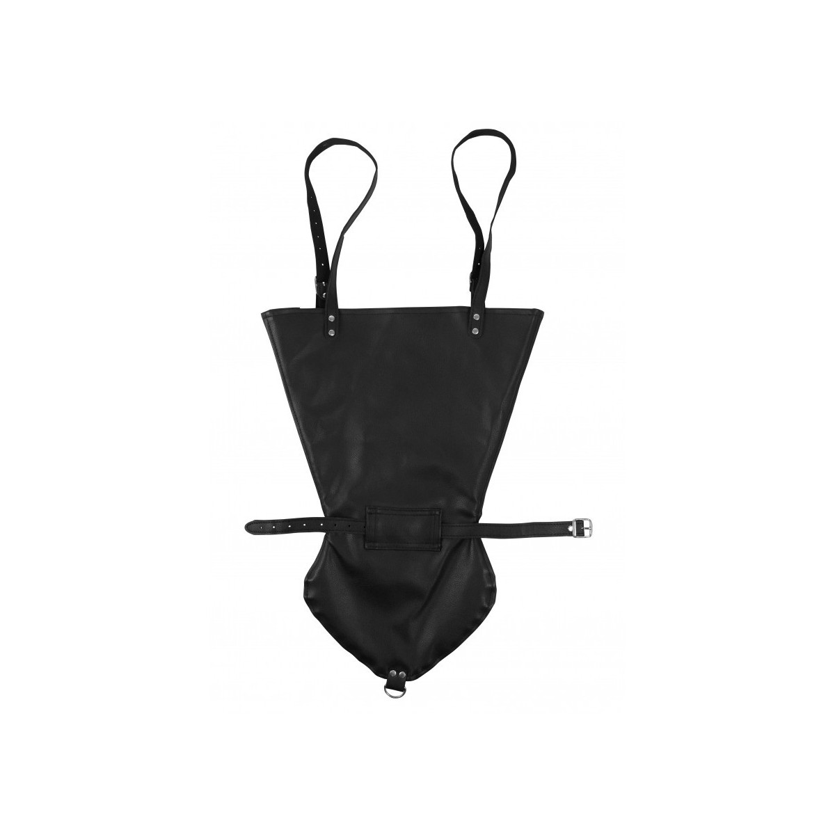 Costrittivo braccia bondage Zip-up nero