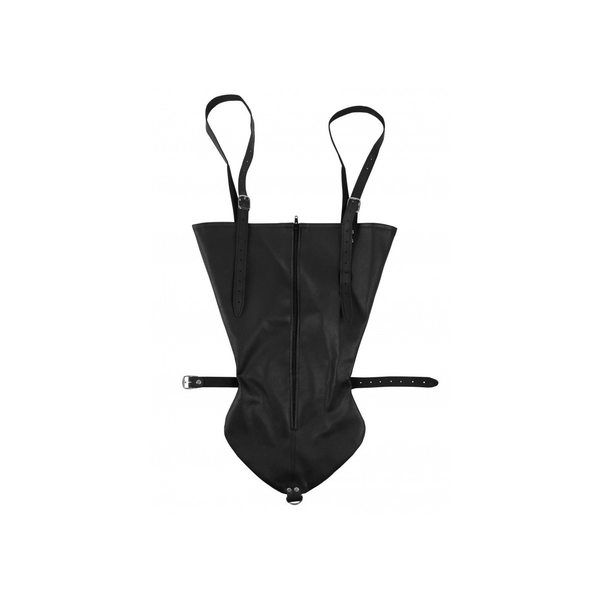 Costrittivo braccia bondage Zip-up nero