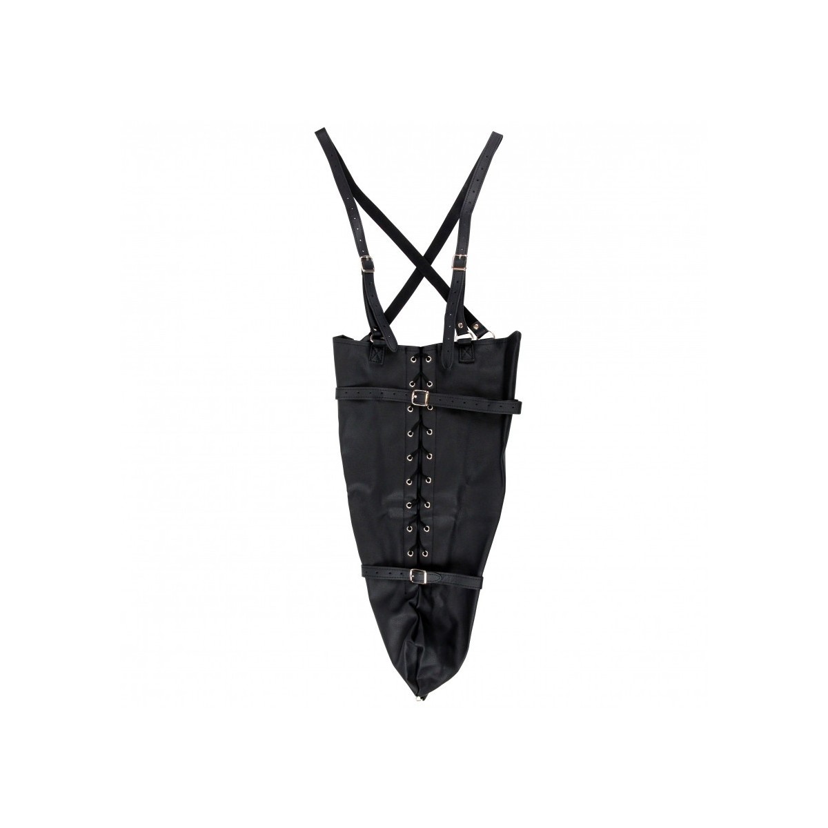 Costrittivo braccia bondage Lace-up nero