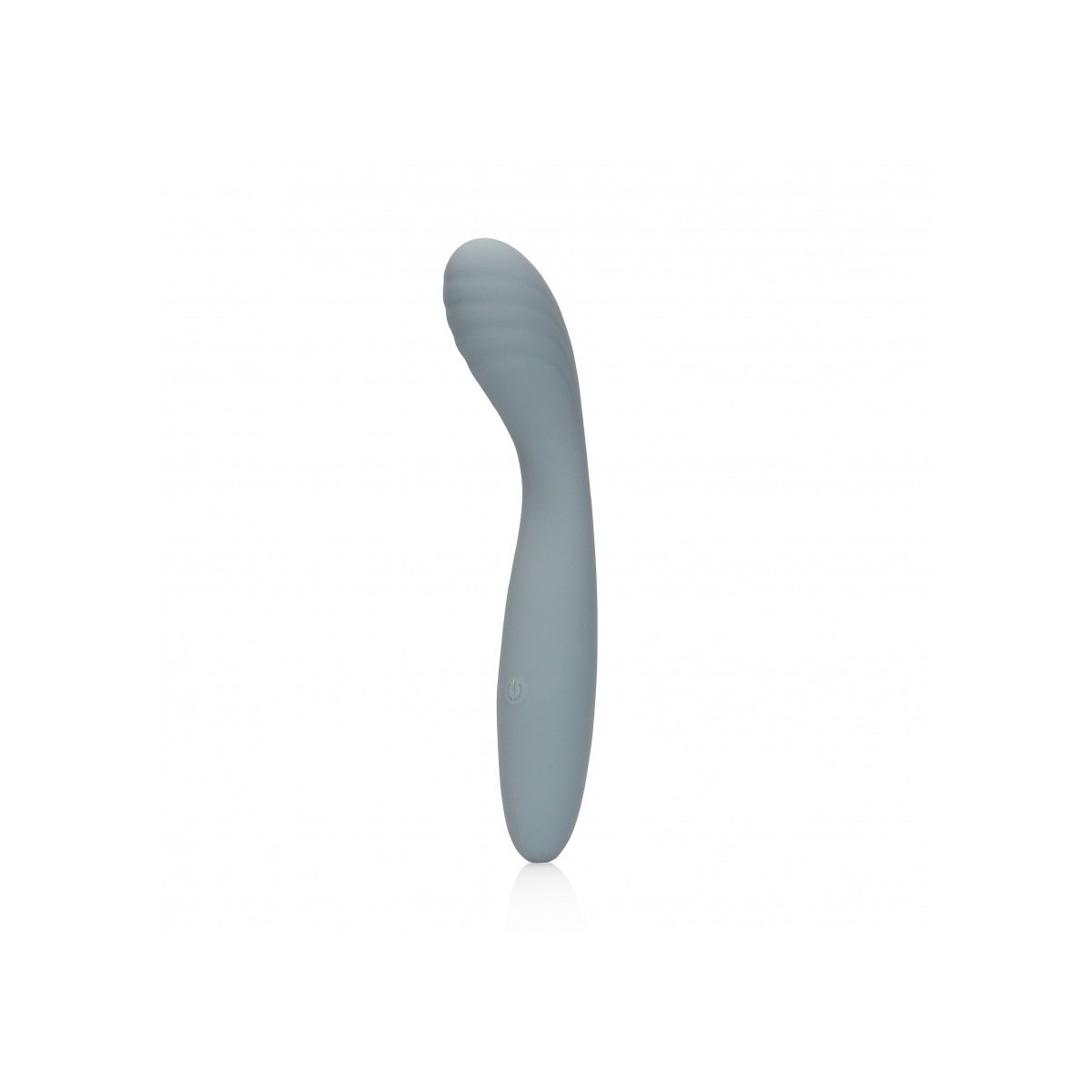 Vibratore punto G silicone grigio