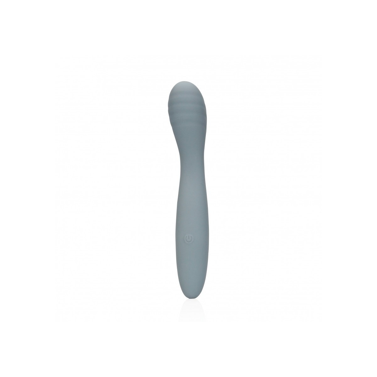 Vibratore punto G silicone grigio