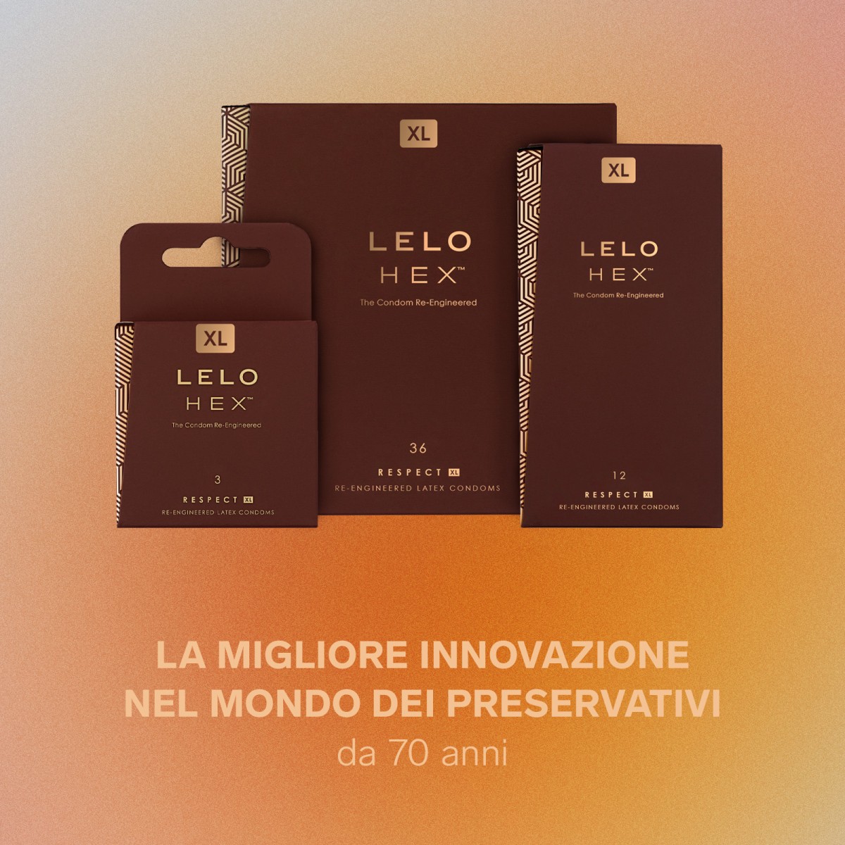 Preservativi - XL Hex - Lelo