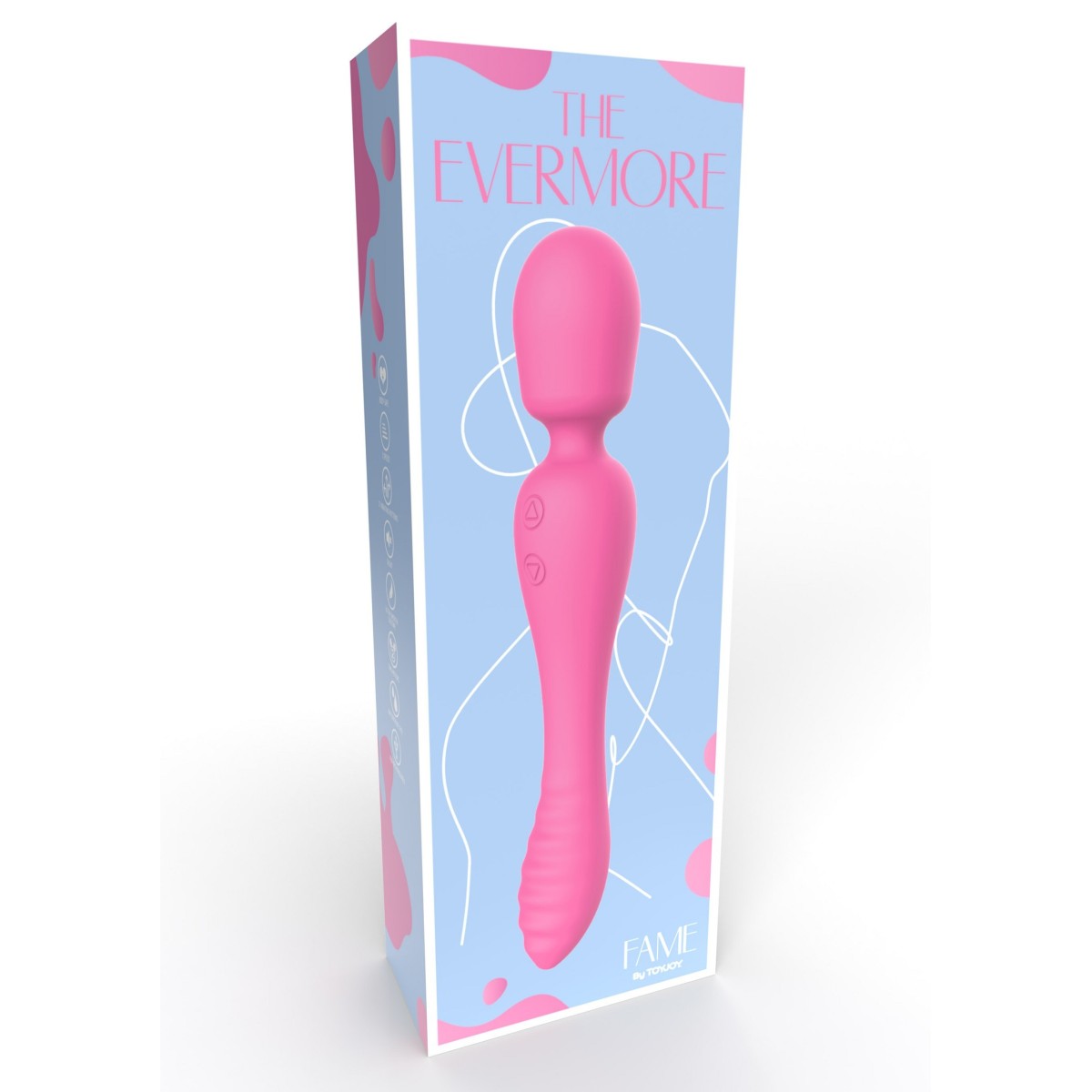 Vibratore wand The Evermore 2 in 1 Massager