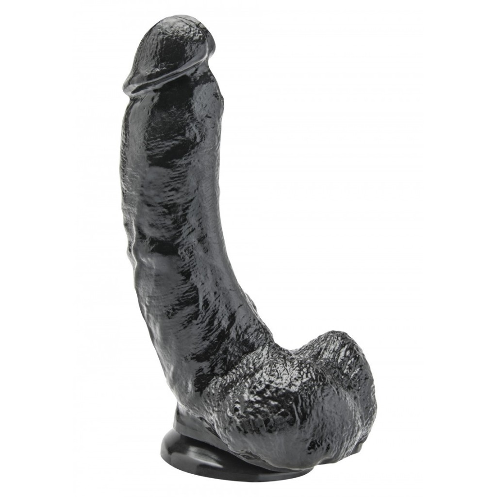 Fallo dildo realistico 20 cm nero