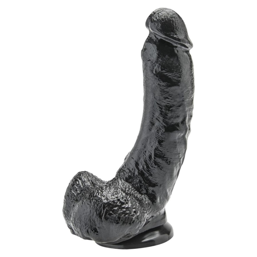 Fallo dildo realistico 20 cm nero