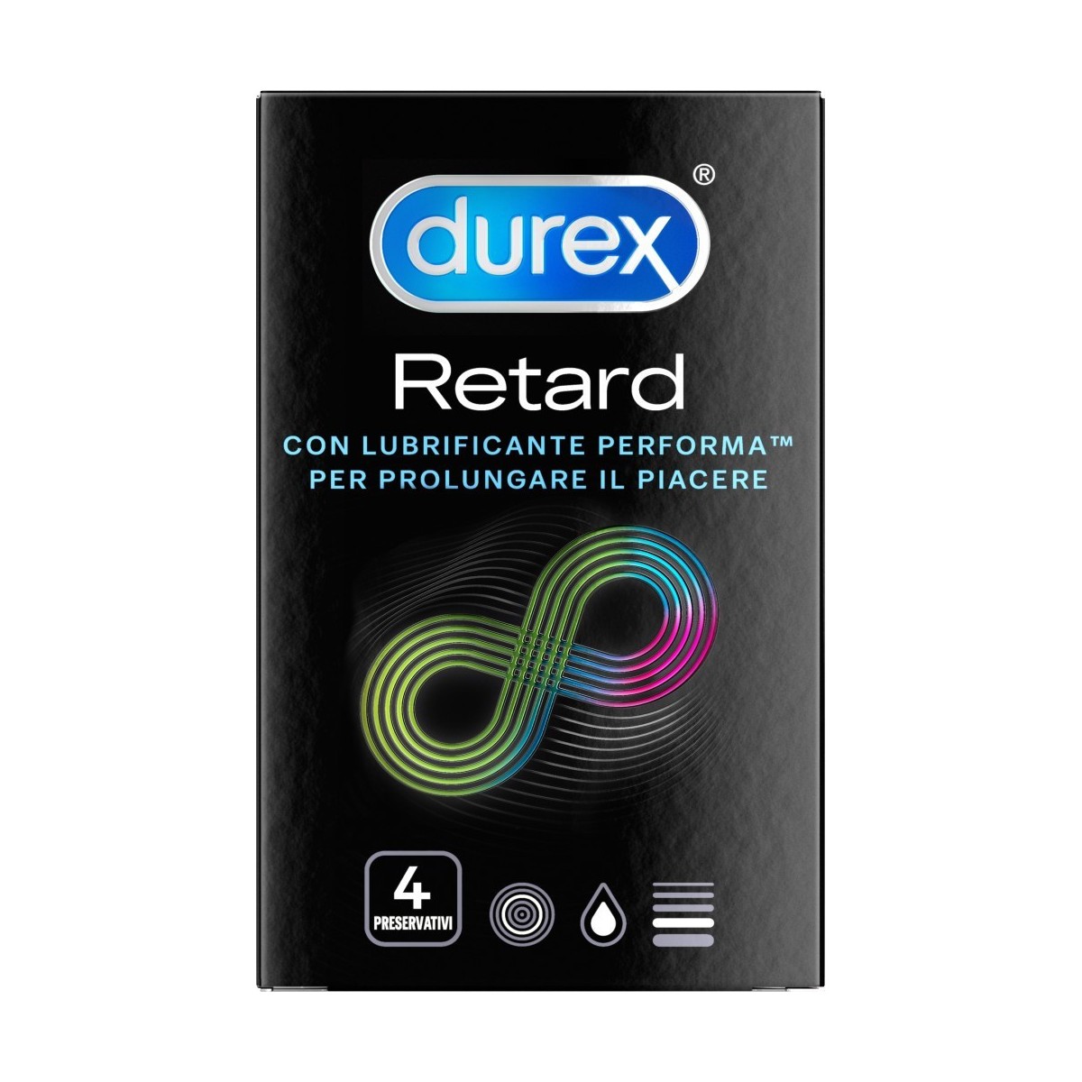 Preservativi ritardanti DUREX RETARD 4 PEZZI