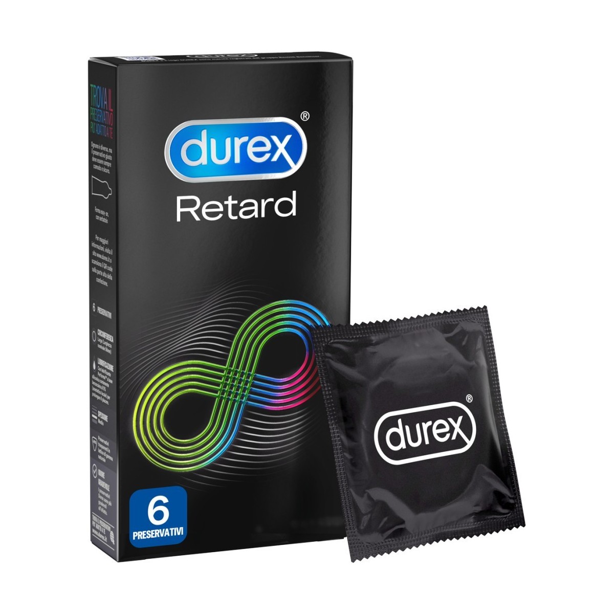 Preservativi DUREX RETARD/PERFORMA 6 PEZZI