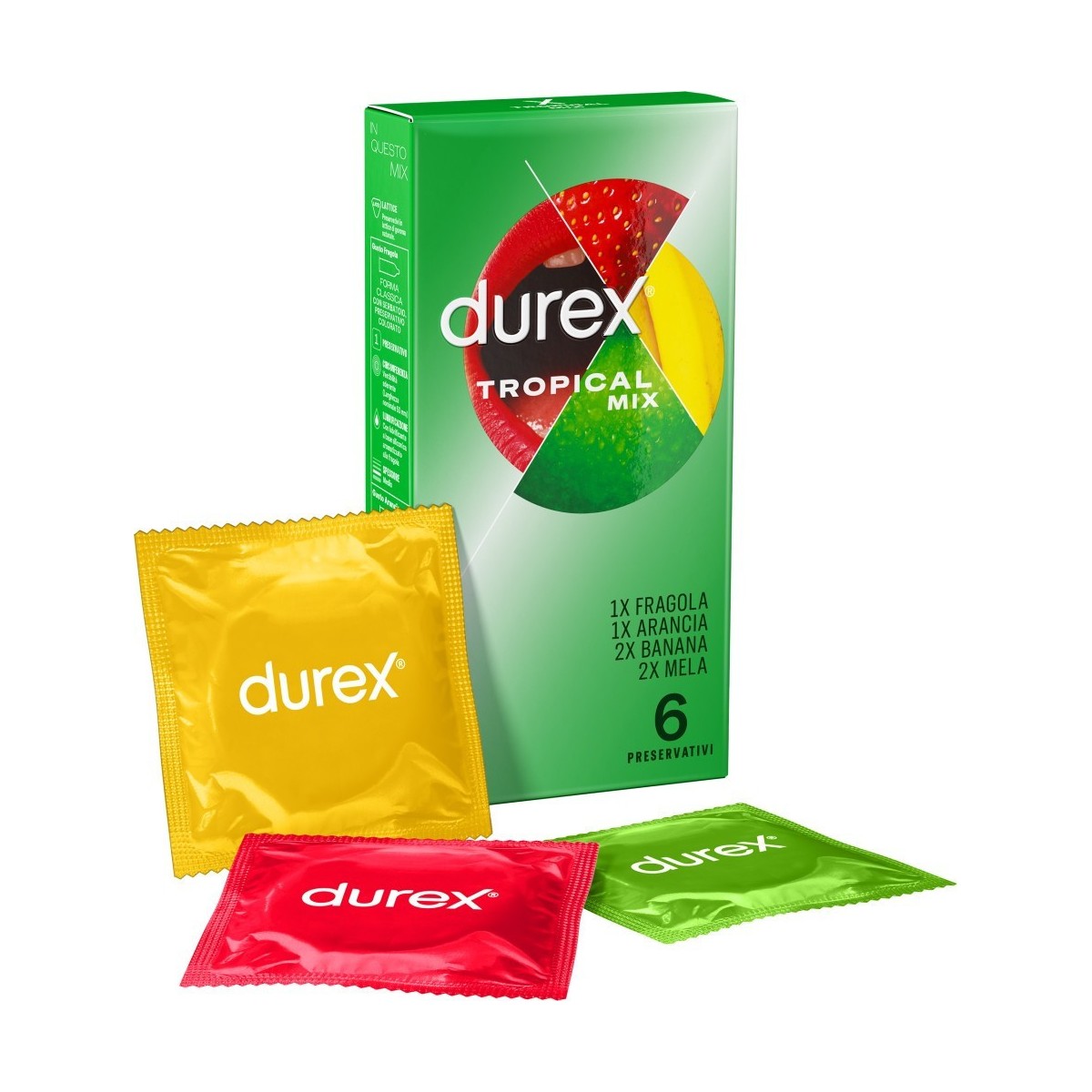 Preservativi Durex Tropical 6 pezzi