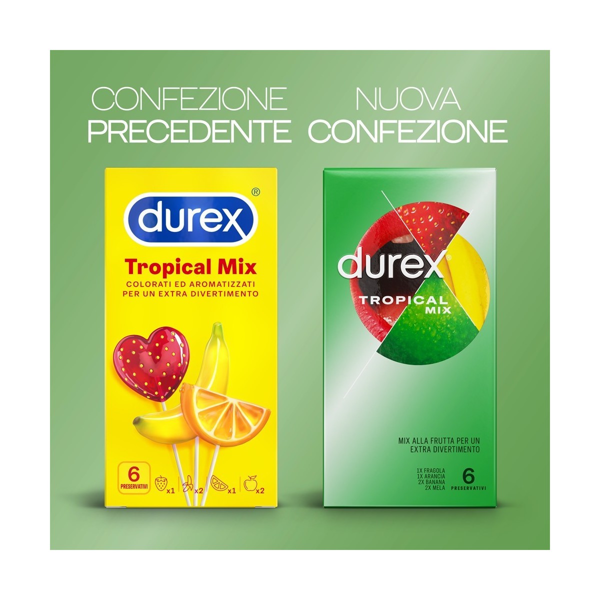 Preservativi Durex Tropical 6 pezzi