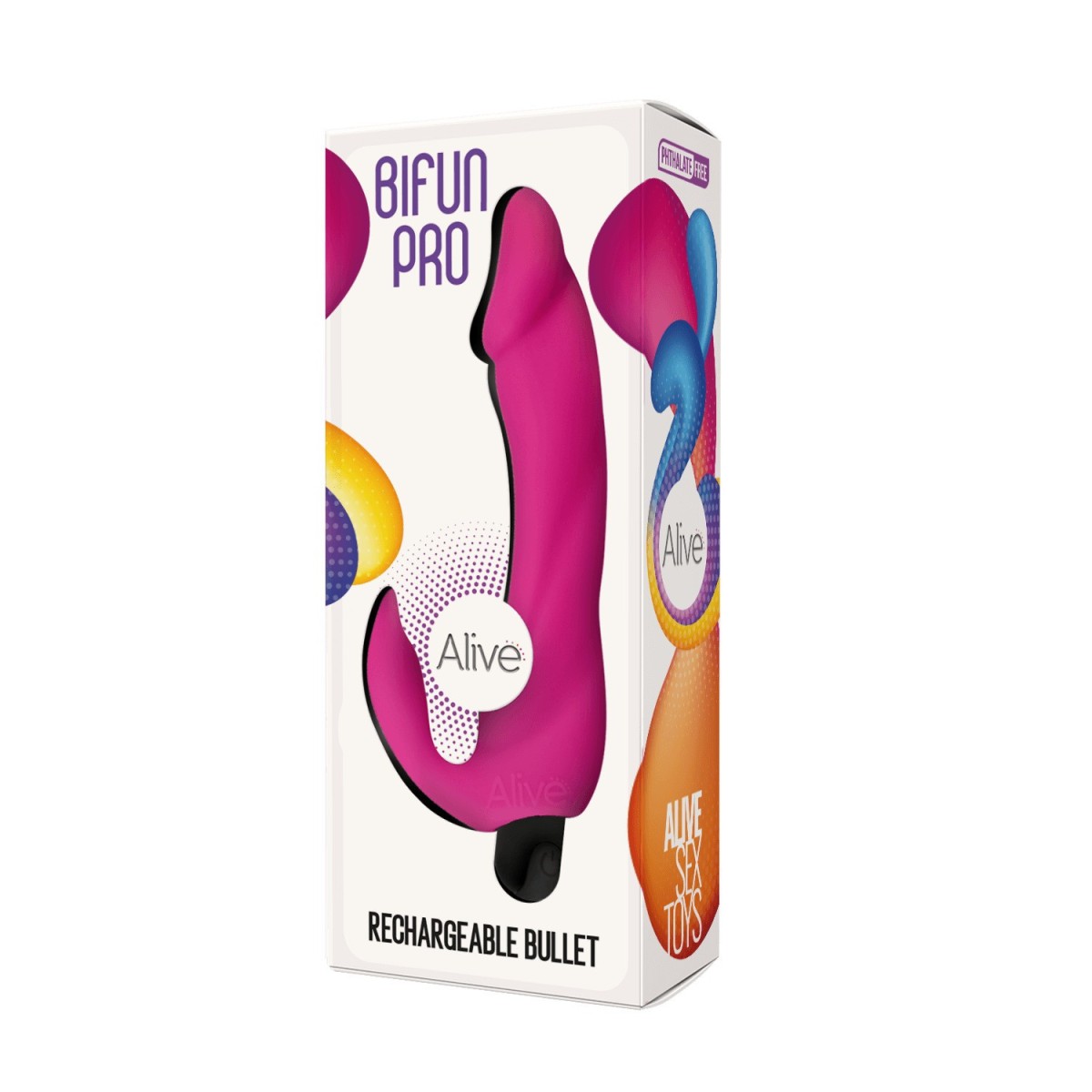 Vibratore con stimola clitoride Bifun Pro