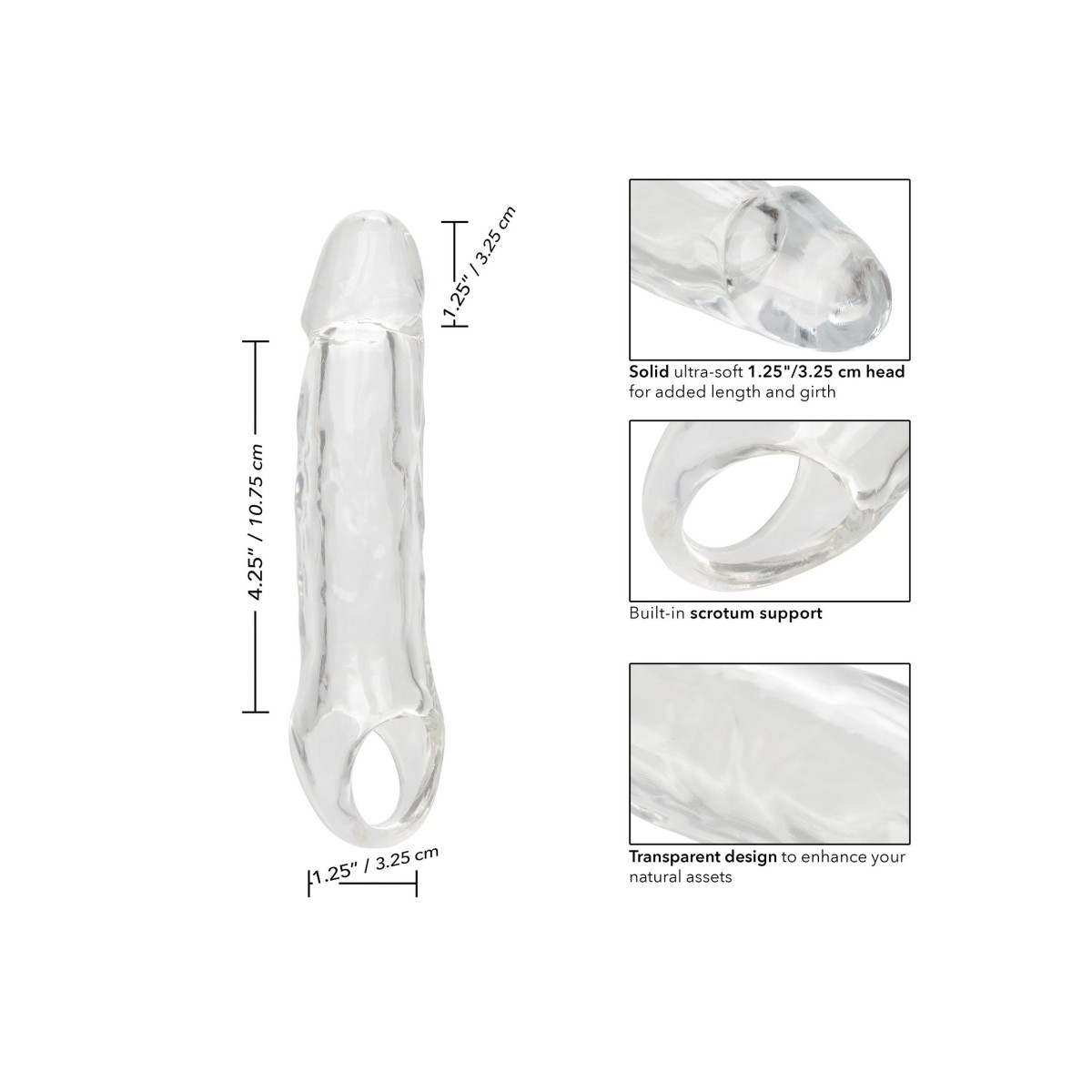 Guaina pene e anello per testicoli 5.5"